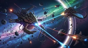 space monster wars of triton galaxy